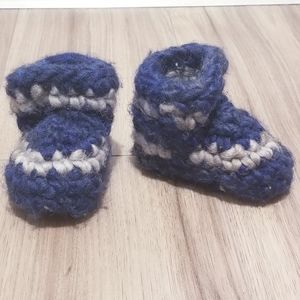 Padraig Cottage Infant Wool Slippers
